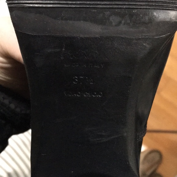 PRADA Black Patent Leather Booties - Picture 10 of 10
